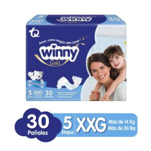 Pañal winny Gold 5 XXG x 30