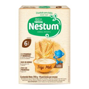 Nestle Nestum cereal infantil trigo miel 350g