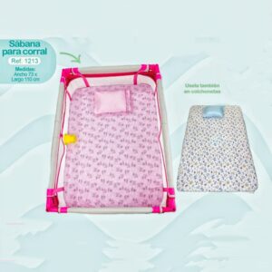 Sabana para corral ref 1213 infantiles abba