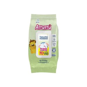 Arrurrú toallitas húmedas aloe & manzanilla x 70