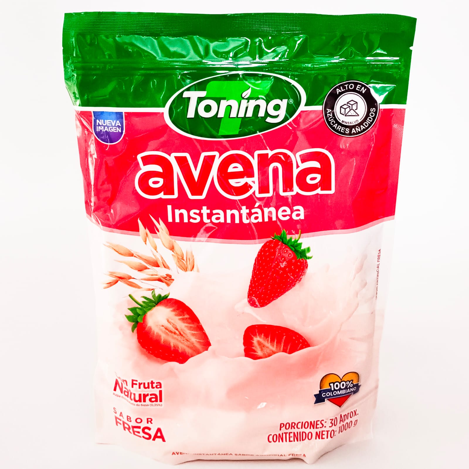 Avena en polvo sabor Fresa