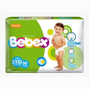 Pañal bebex 5/XXG x 50