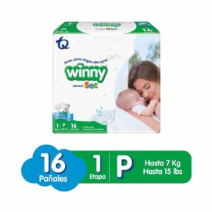 Pañal winny ultratrim sec 1 P x 16