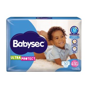 Pañal babysec ultra protect 4/XG x 50