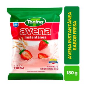 Toning avena instantánea fresa bolsa x 180g