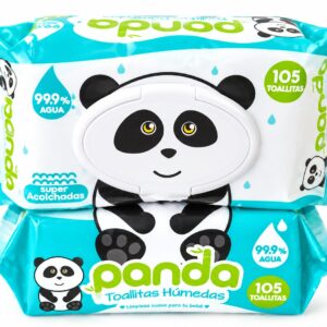 Panda toallitas húmedas x 105
