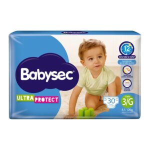 Pañal babysec ultra protect 3/G x 30