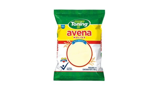 Toning avena molida bolsa x 400g