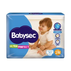 Pañal babysec ultra protect 2/M x 50