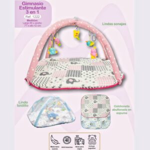Gimnasio 3 en 1 ref 1222 infantiles abba