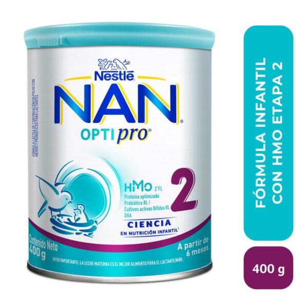 Nan opti pro a partir de 6 meses 2 x 400g