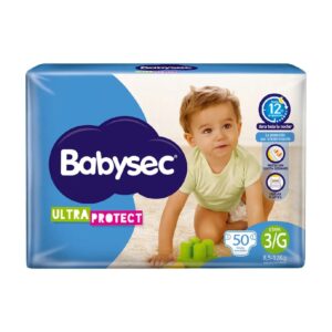 Pañal babysec ultra protect 3/G x 50