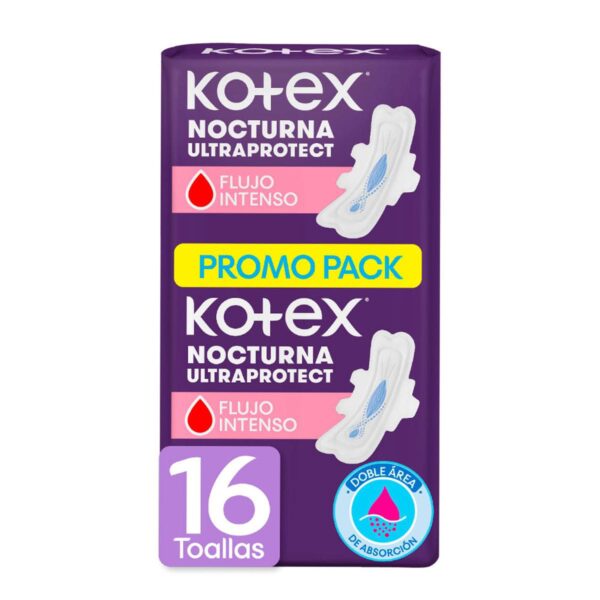 Kotex nocturna ultraprotect x 16