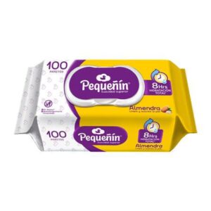 Pequeñín suavidad superior almendra x 100 pañitos