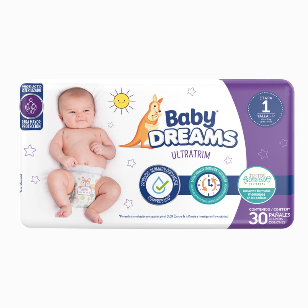 Baby Dreams: Nueva opción de pañales desechables para las madres