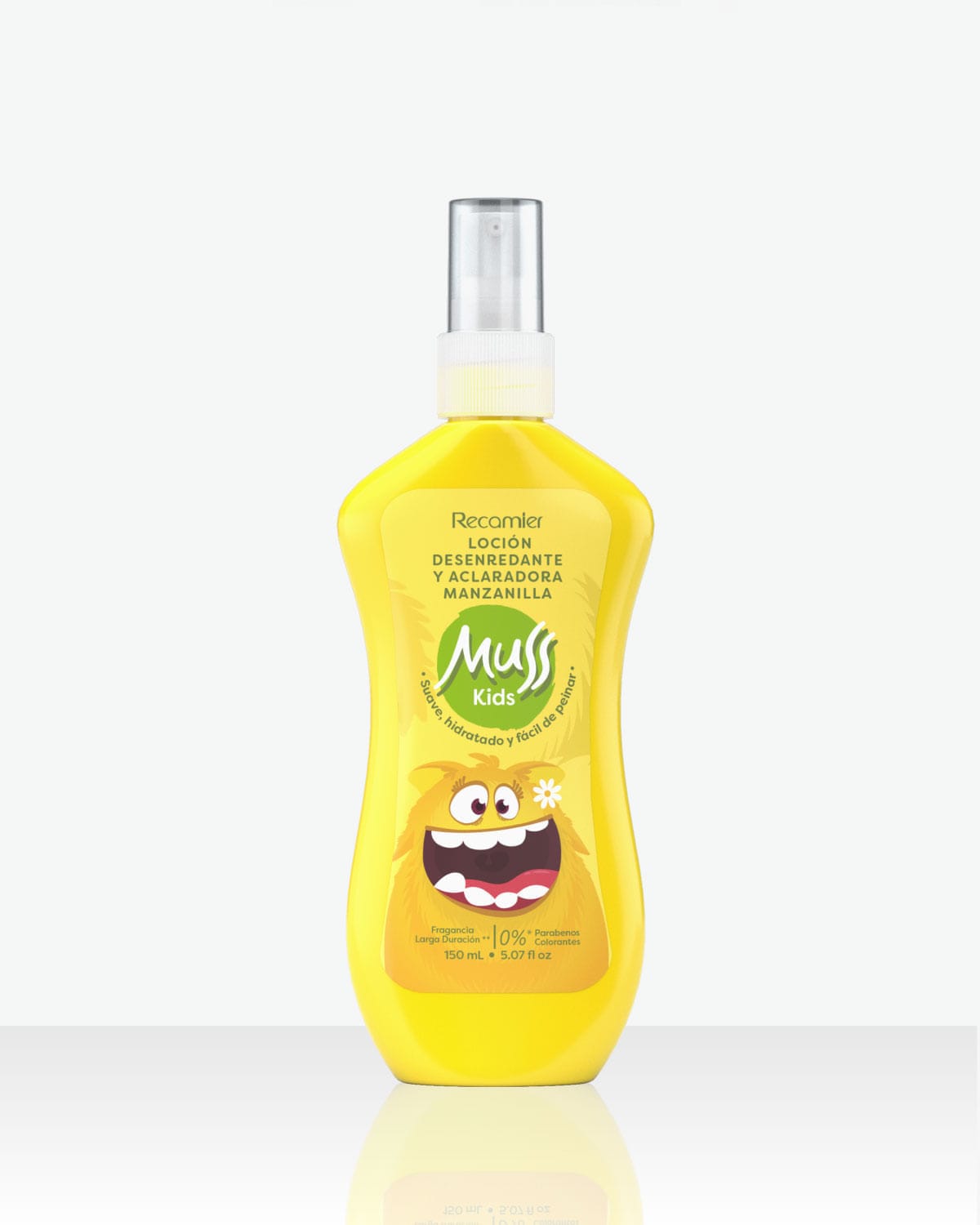 Recamier loción desenredante y aclaradora manzanilla muss kids x 150mL