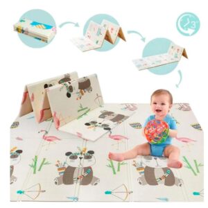 Tapete plegable alfombra para bebé 195cm x 148cm