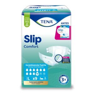 Pañal tena slip comfort L x 9