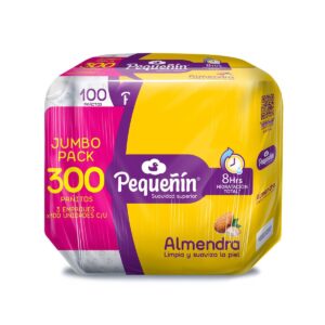 Pequeñín suavidad superior almendra x 300 pañitos