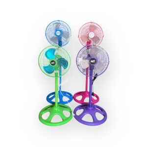 Ventilador pedestal 10″ 1 en 1 colores