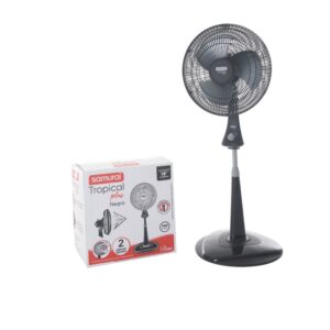 Ventilador samurai 18″ tropical plus negro