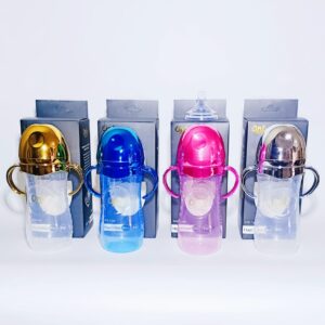 Tetero plástico asas only baby natural 0m+ 11oz/330mL