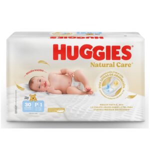 Pañal huggies natural care P/1 X 30