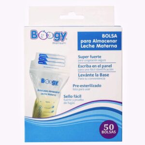 bolsa para almacenar leche materna x 50unds boogy premium