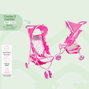 Coche juguete tres ruedas ref 1128 infantiles abba