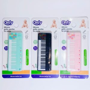 Mordedor para bebé piano en silicona 3m+ only baby