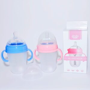 Tetero en silicona only baby 8oz/250mL