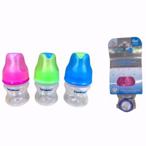 Biberón plástico de cuello estándar bambino dream 0m+ 60mL/2oz