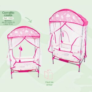 Corralito juguete casita ref 1102 infantiles abba