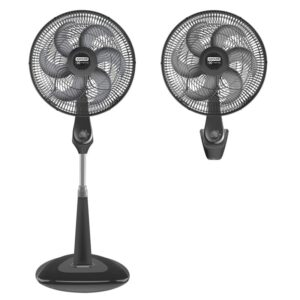 Ventilador samurai 18" extremo 2 en 1 negro