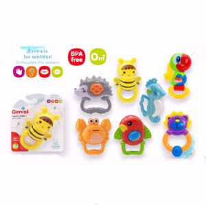 Juguete sonajero plástico 0m+ genial