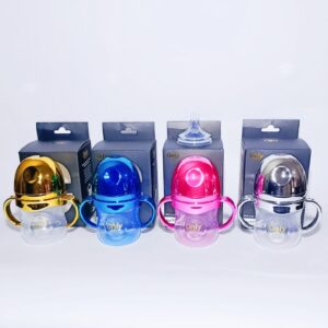 Tetero plástico asas only baby natural 0m+ 4oz/125mL