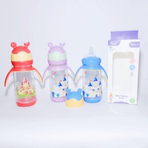 Tetero plástico asas only baby 0m+ 14oz/420mL