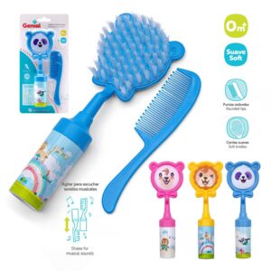 Cepillo musical y peine 0m+ genial