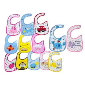 Babero tipo tela plastificado para bebés