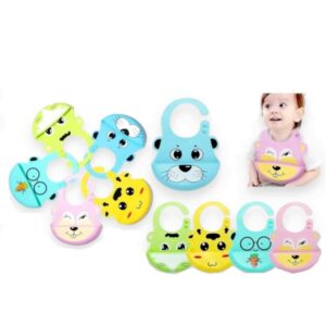 Babero en silicona para bebés