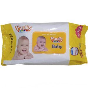 Paulis toallitas húmedas baby x 120u