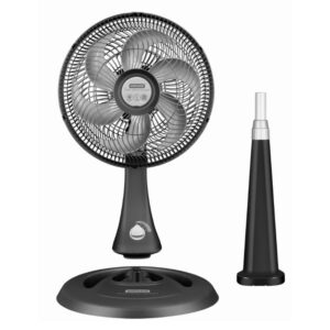 Ventilador samurai 14″ turbo silence compact 2 en 1 negro