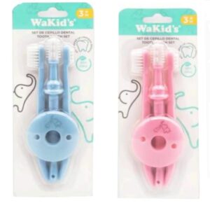 Set de cepillo dental 3m+ wakid's