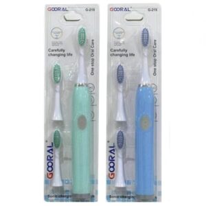 Cepillo electrico de pila doble repuesto gooral