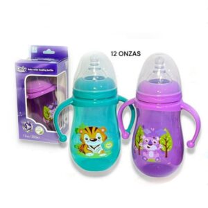 Tetero plástico asas only baby 12oz/350mL