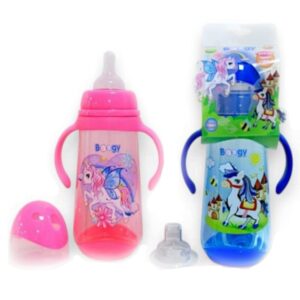 Tetero plástico asas doble chupo boogy 0m+ 14oz/420mL