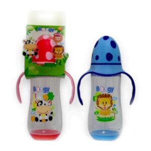 Tetero plástico asas doble chupo boogy 0m+ hongo12oz/350mL