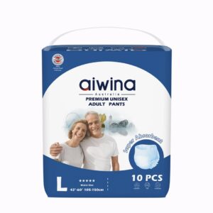 Pañal adulto aiwina premium tipo pants L x 10pcs