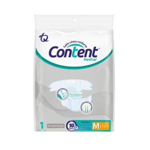 Pañal content medical M x 1