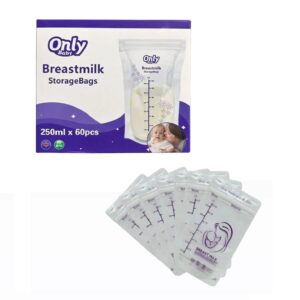 Bolsa para leche materna only baby 250mL x 60und